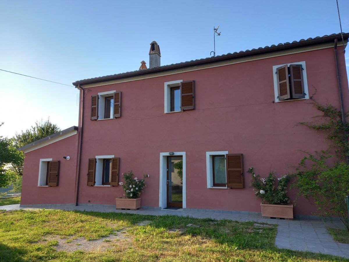 Bed and Breakfast Casa Rosa San Costanzo Zewnętrze zdjęcie